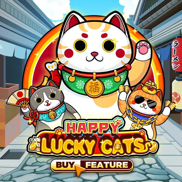 Microgaming : Happy Lucky Cats - BOYBET168